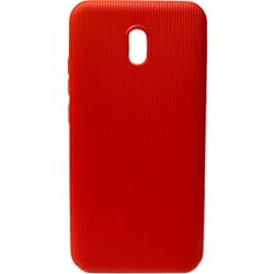 Силиконовая накладка Cherry для Xiaomi Redmi 8A Красная