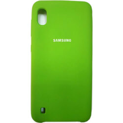 Силиконовая накладка для Samsung Galaxy A10 Зеленая