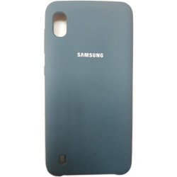 Силиконовая накладка для Samsung Galaxy A10 Синяя